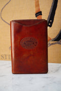 Vintage English Saddlers Leather Cigar Case
