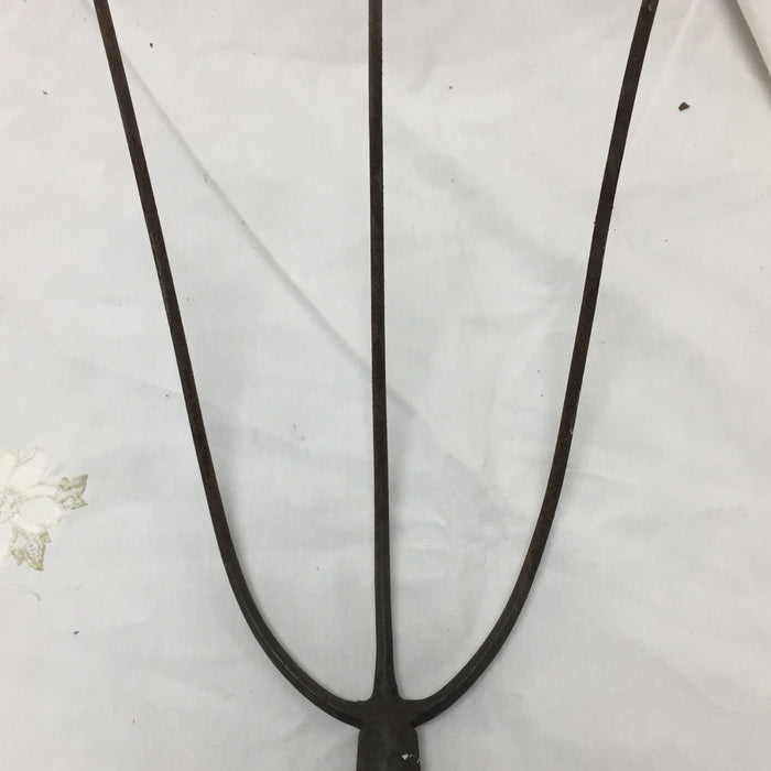 Vintage French Country Three Tine Pitchfork - 82" Tall-Decorative-Antique Warehouse