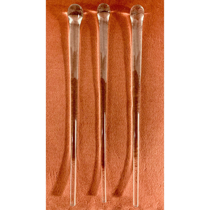 Vintage Hand Blown Glass Stirring Rods - 13"-Decorative-Antique Warehouse