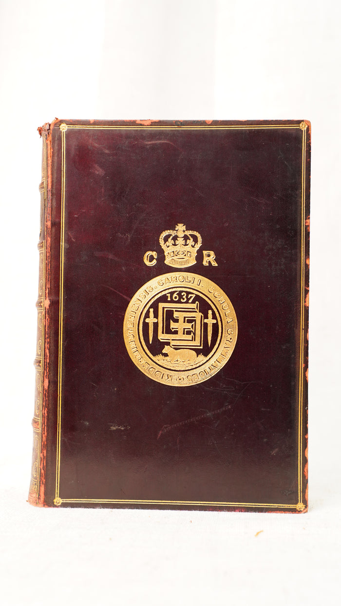 W Warde Fowler Julius Caesar 1892 Kidderminster School Prize Binding