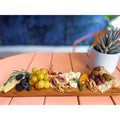Whiskey and Wine Design Little Cheese- Oak Barrel Wine Stave Cheese Board main image.