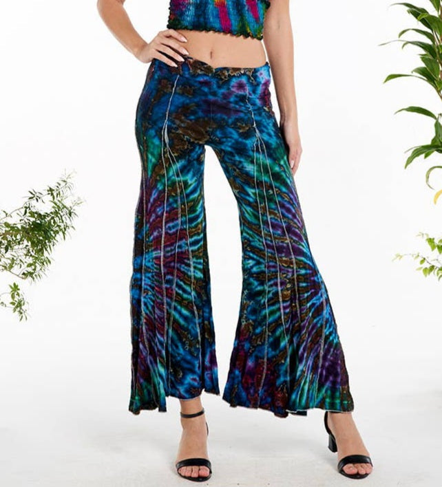 Wild Tie-Dye Pants ~ Two Color Combos