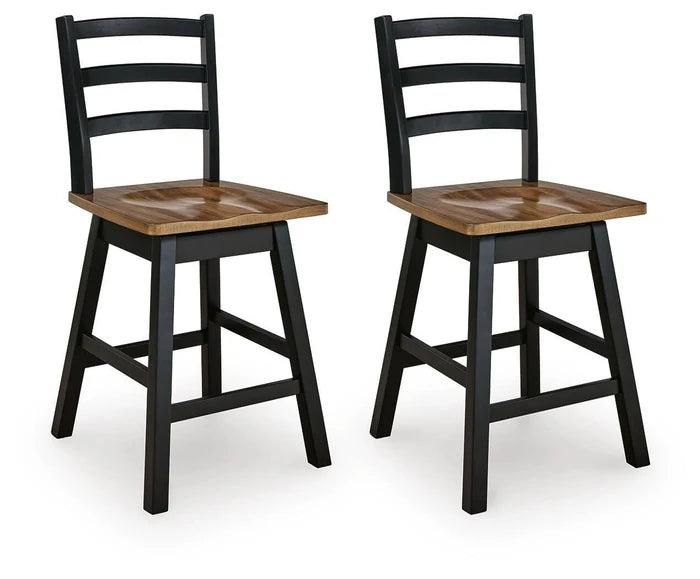 Wildenauer Counter Height Swivel Barstool