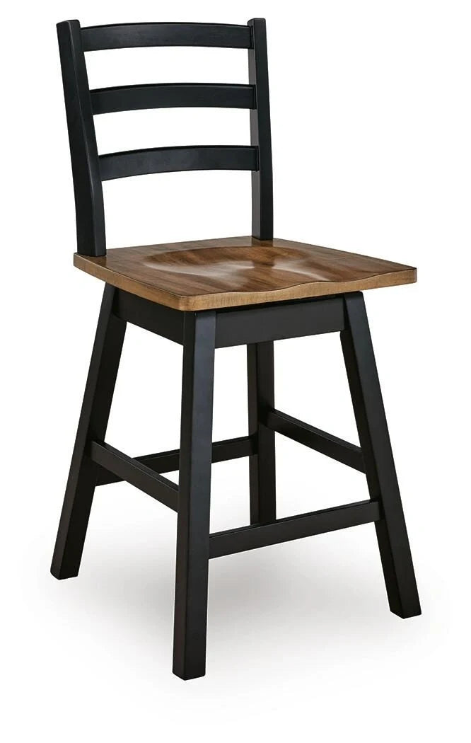 Wildenauer Counter Height Swivel Barstool