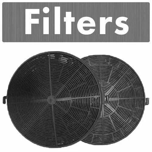 ZLINE 1 Set of 2 Charcoal Filters for Range Hoods with Recirculating Option (CF1) main image.