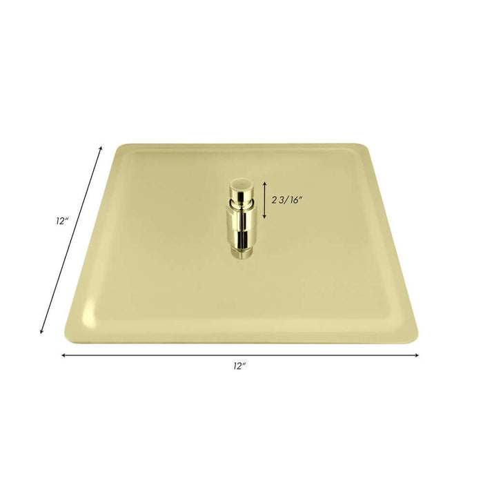 ZLINE 12 in. Bliss Shower Head in Polished Gold (BLS-H12-PG)