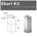 ZLINE 2-12 in. Short Chimney Pieces (SK-GL1i/GL2i/KE2i/KL3i) main image.