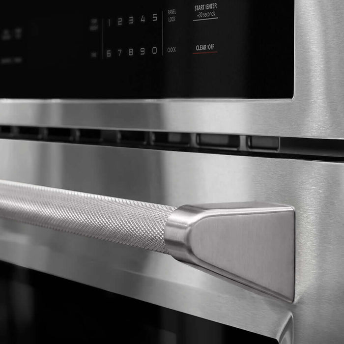 ZLINE 30 in. Microwave Helix Handle (Set of 1) in Stainless Steel (MWHZ-30-K-ST)
