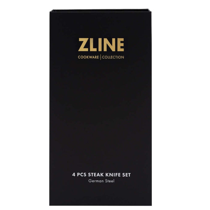 ZLINE 4-Piece Professional German Steel Steak Knife Set (STK-GS-4)