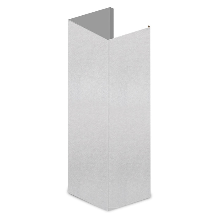ZLINE 61 in. Satin Stainless Steel Chimney Extension for Ceilings up to 12.5 ft. (8KL3S-E)
