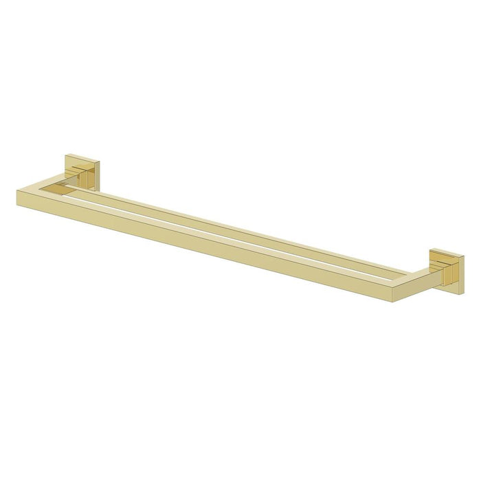 ZLINE Bliss Double Towel Rail (BLS-TRD) Polished Gold