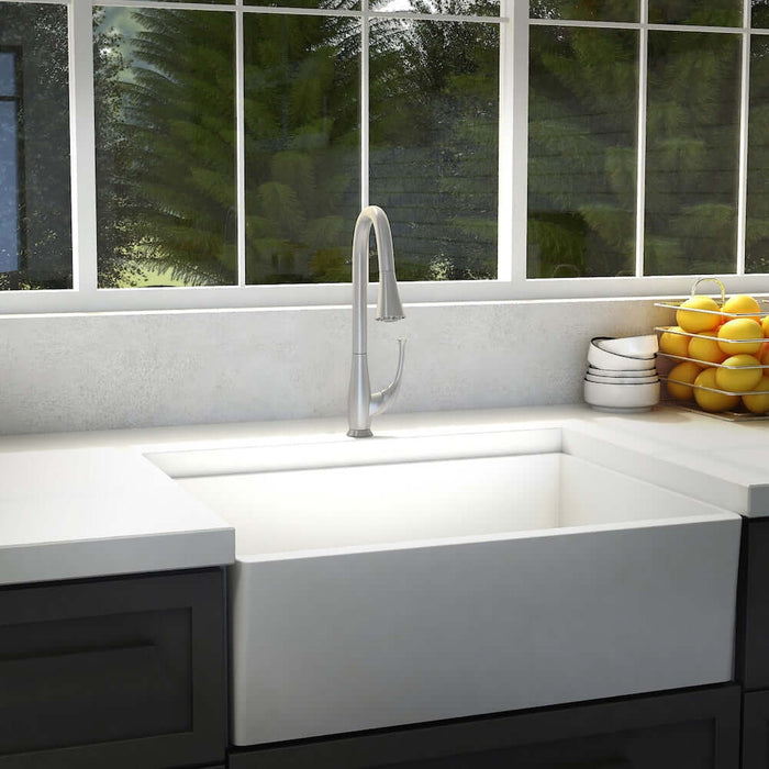 ZLINE Castor Kitchen Faucet in Brushed Nickel (CAS-KF-BN)