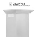 ZLINE Crown Molding 2 For Wall Range Hood (CM2-587/597/KE/KECOM-30/KZ) main image.