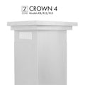 ZLINE Crown Molding 4 For Wall Range Hood (CM4-KB/KL2/KL3) main image.