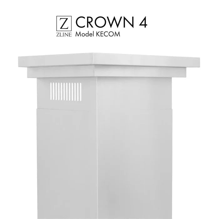 ZLINE Crown Molding 4 For Wall Range Hood (CM4-KECOM) main image.