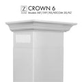 ZLINE Crown Molding 6 For 587/597/KE/KECOM-30/KZ Wall Range Hood Stainless Steel (CM6-587/597/KE/KECOM-30/KZ) main image.
