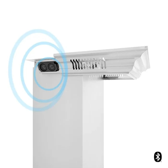 ZLINE Crown Molding in Stainless Steel with Built-in Bluetooth Speakers (CM6-BT-KN/KN4) main image.