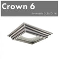ZLINE Crown Molding Profile 6 for Island Mount Range Hoods (CM6-GL5i) main image.