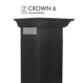 ZLINE Crown Molding Profile 6 for Wall Mount Range Hood (CM6-BSKBN) main image.