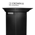 ZLINE Crown Molding Profile 6 for Wall Mount Range Hood (CM6-BSKEN) main image.