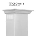 ZLINE Crown Molding Profile 6 for Wall Mount Range Hood (CM6-KB-304) main image.