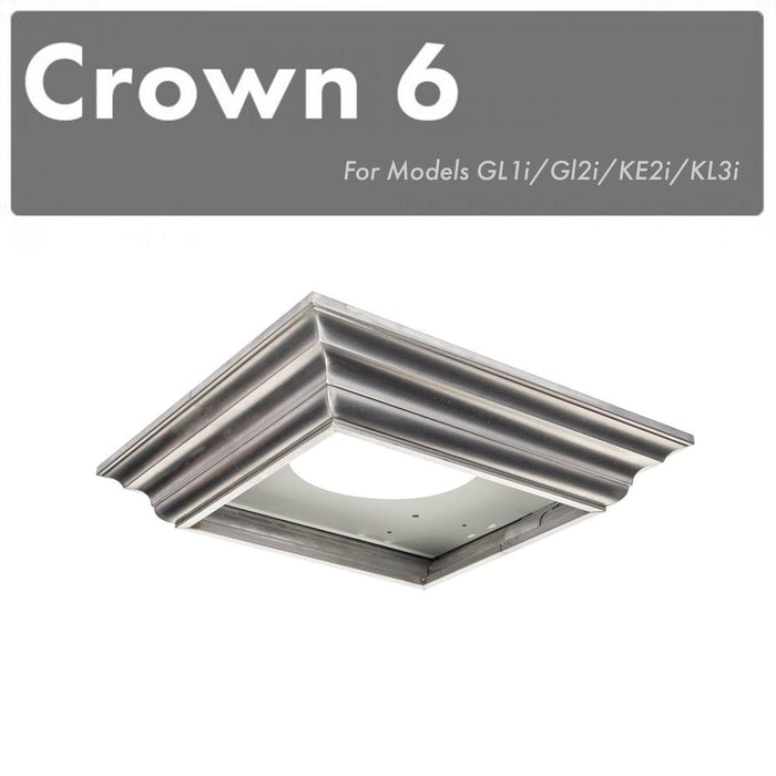ZLINE Crown Molding Profile 6 for Wall Mount Range Hoods (CM6-GL1i/GL2i/KE2i/KL3i) main image.