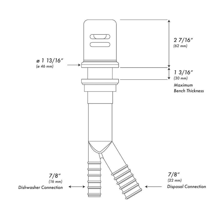 ZLINE Dishwasher Air Gap (AGM)