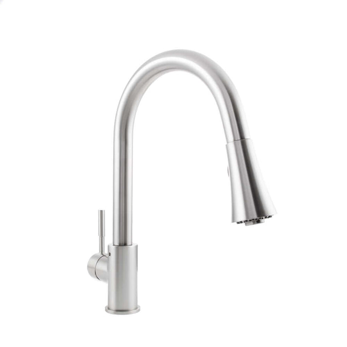 ZLINE Edison Kitchen Faucet in Brushed Nickel (EDS-KF-BN) main image.