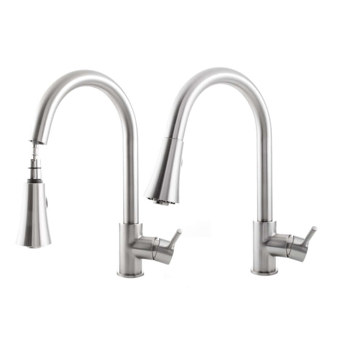 ZLINE Edison Kitchen Faucet in Brushed Nickel (EDS-KF-BN)