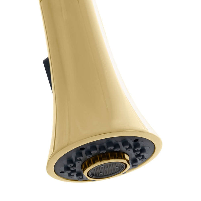ZLINE Edison Kitchen Faucet in Polished Gold (EDS-KF-PG)
