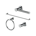 ZLINE Emerald Bay 4-Piece Bathroom Accessories Package with Towel Rail, Hook, Ring and Toilet Paper Holder with Color Options (4BP-EMBYACC) main image.