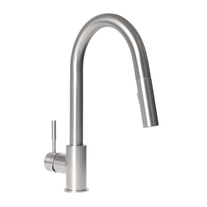 ZLINE Gemini Kitchen Faucet in Brushed Nickel (GEM-KF-BN) main image.