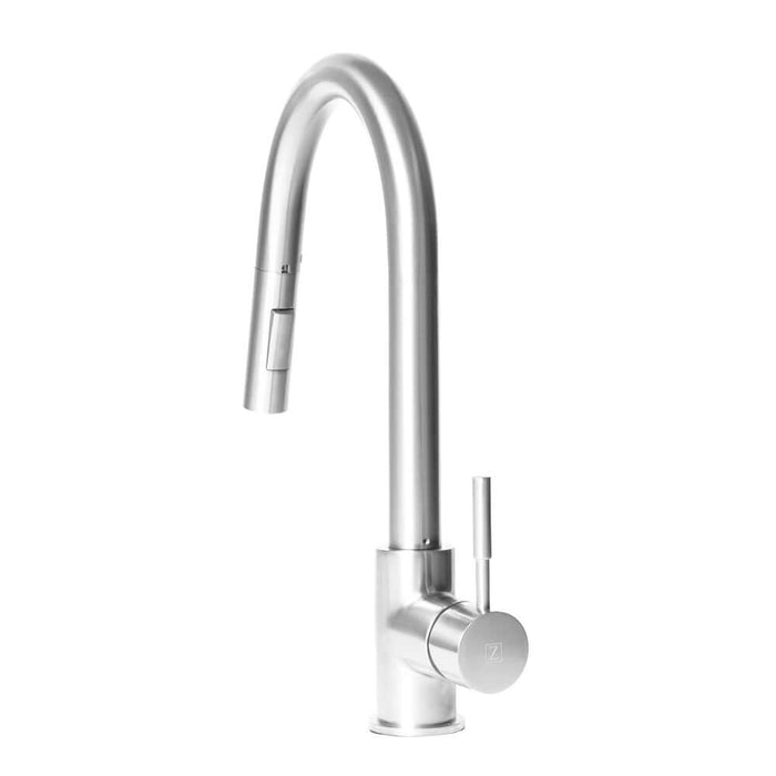 ZLINE Gemini Kitchen Faucet in Brushed Nickel (GEM-KF-BN)