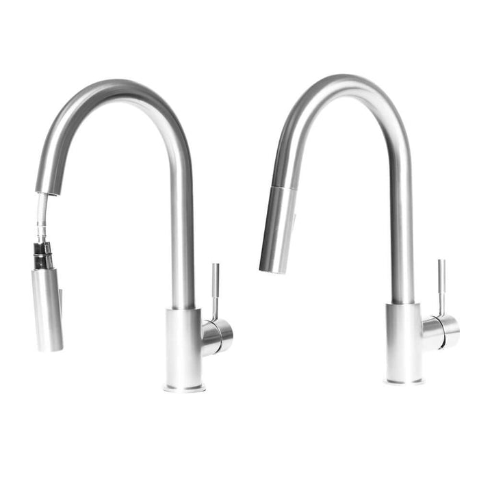 ZLINE Gemini Kitchen Faucet in Brushed Nickel (GEM-KF-BN)