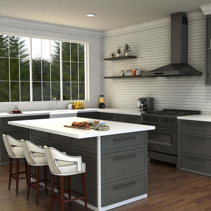 ZLINE Gemini Kitchen Faucet in Brushed Nickel (GEM-KF-BN)