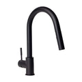 ZLINE Gemini Kitchen Faucet in Matte Black (GEM-KF-MB) main image.