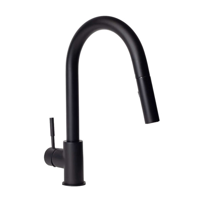 ZLINE Gemini Kitchen Faucet in Matte Black (GEM-KF-MB) main image.
