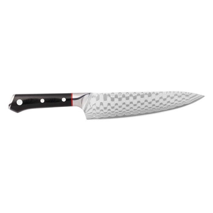 ZLINE Mark Estee 8 in. Professional Japanese Damascus Steel Chef Knife (KCKT-ME-JD) main image.