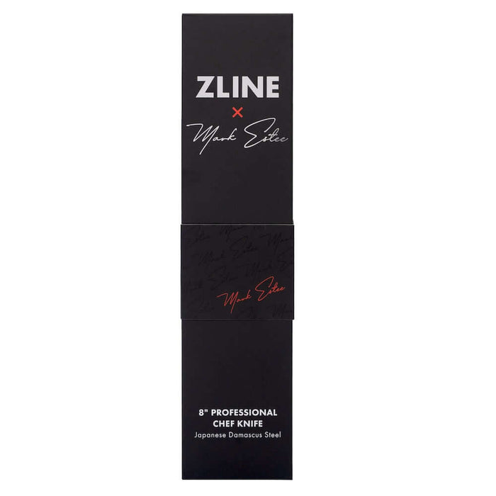 ZLINE Mark Estee 8 in. Professional Japanese Damascus Steel Chef Knife (KCKT-ME-JD)