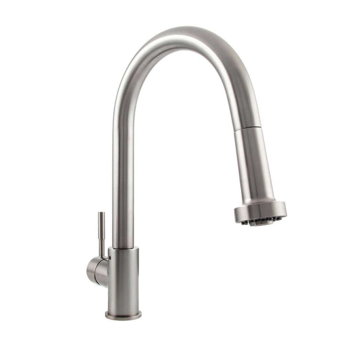 ZLINE Monet Kitchen Faucet in Brushed Nickel (MON-KF-BN) main image.
