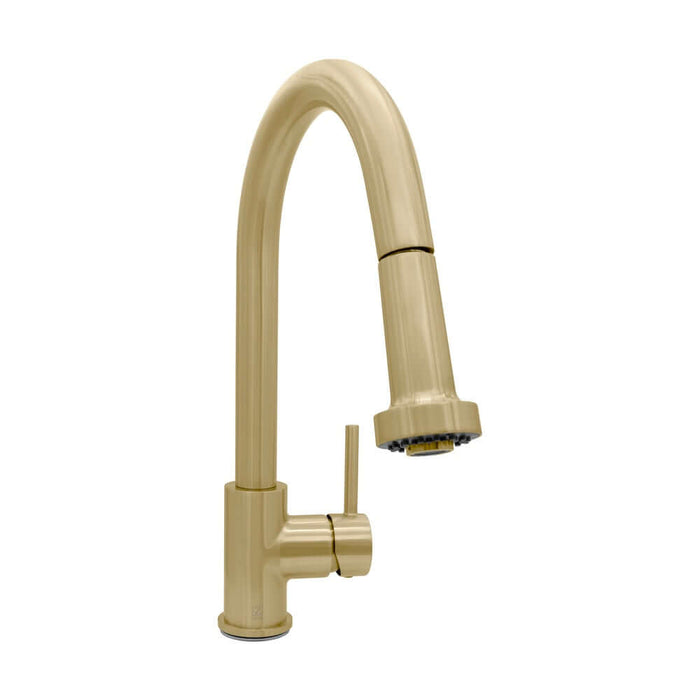 ZLINE Monet Kitchen Faucet in Champagne Bronze (MON-KF-CB) main image.