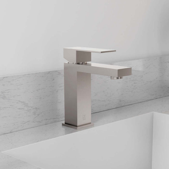 ZLINE Palisades Modern Single Handle Bath Faucet in Brushed Nickel (RBCN2-BF-BN)
