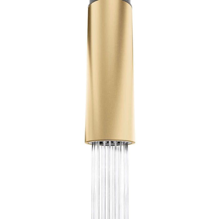 ZLINE Palisades Pull Down Single Handle Kitchen Faucet in Champagne Bronze (RBCN1-KF-CB)