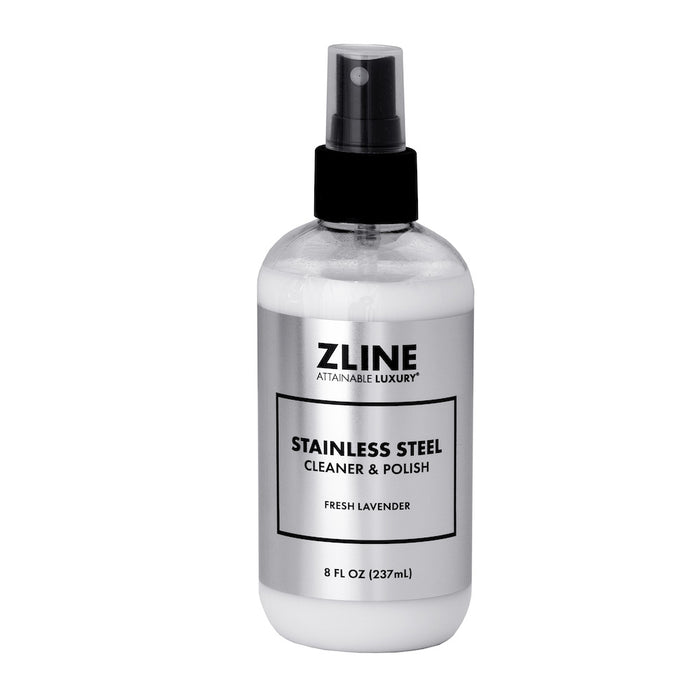 ZLINE Stainless Steel Cleaner and Polish (STCLT-8) product bottle front.