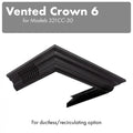 ZLINE Vented Crown Molding Profile 6 For Wall Mount Range Hood (CM6V-300C) main image.